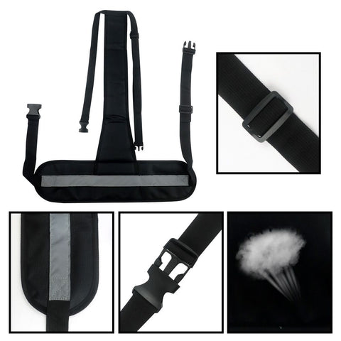 Wheelchair Safety Belt,T-Shape Chair Waist Lap Strap Prevent Tilting or Falling,Patients Safety Harness Fixed Elderly Belt with Easy Release Buckles for Patient,Elderly & Disabled (Black)