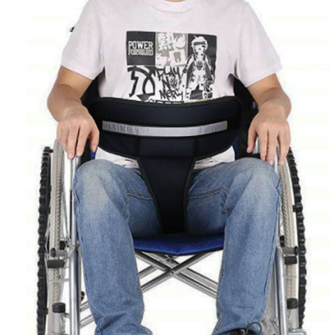 Wheelchair Safety Belt,T-Shape Chair Waist Lap Strap Prevent Tilting or Falling,Patients Safety Harness Fixed Elderly Belt with Easy Release Buckles for Patient,Elderly & Disabled (Black)