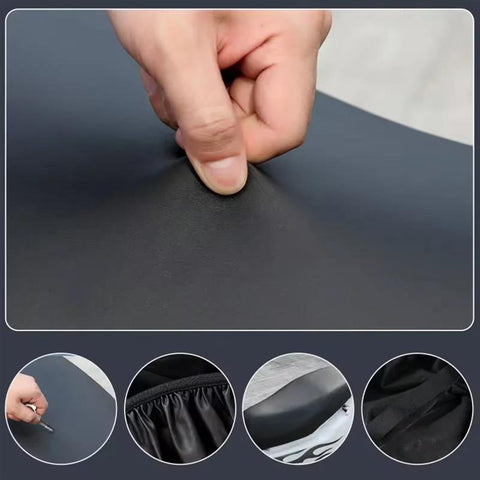 Summer Quick-Drying Motorcycle Cool Seat Cover, Universal Breathable Motorbike Seat Cushion Pad for Sun Protection, （Two sided elasticity）