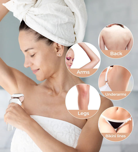 Electric Razor for Women Rechargeable Wet Dry Electric Shaver for Women, Waterproof Lady Shaver for Legs Arm Underarm Bikini Public Body Razor with One Extra Foil Blade， Gold，16.5*5.5*4.4cm