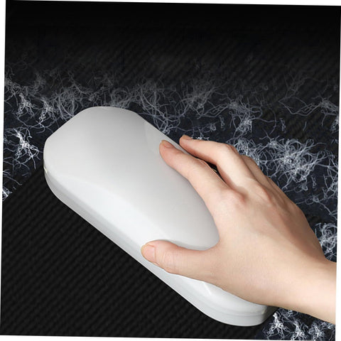Multi-Functional Table Crumb Sweeper, Soft Bristles Debris Collector for Table, Mat, Bed Sheets, Sofas, Clothes Cleaning Brush (2, White)