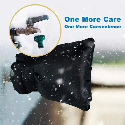 Outdoor Faucet Cover,Outside Freeze Proof Covers for Winter,4Pcs  Spigot Cover,Freeze Miser,Outlet Insulation,Garden Hose Bib Cover Socks,Antifreeze Protection Water Faucet Cap