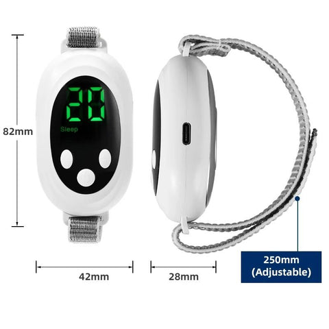 Handheld Sleep Aid Device, Anxiety Device, Relief Anxiety Help Sleep, Promotes Rest, USB Rechargeable white