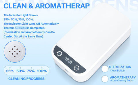 Nail Tool Sterilizer with Blue Light,Portable USB Sterilizer For Nail Tools Nail Cleaning Box Beauty Tool Cleaner Machine for for Nail Salon, Tweezers, Jewelry, Phone, Manicure Tools Cleaning