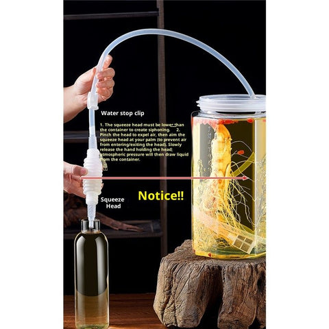 5pcs Syphon Tube Pipe Hose For Home Brew Wine Making Siphon Filter Soft Tube 1.6M for Wine Making Brewing
