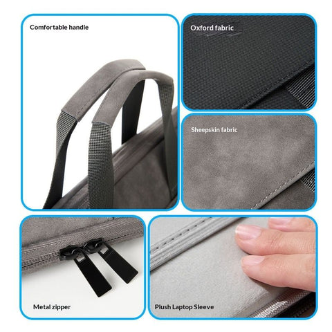 Waterproof Laptop Bag 13 14 Inch for Women Men Unisex Slim Protective and Durable Design Ideal for School College Office/Business Travel