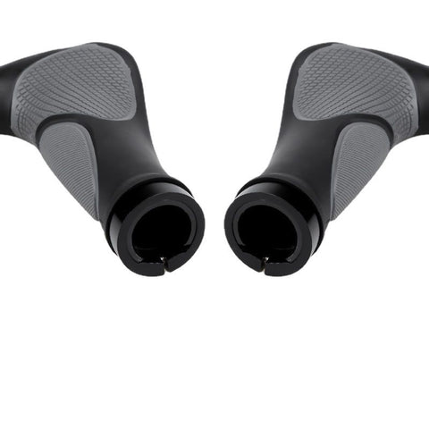 Bike Handlebar Grips, Soft Gel Inserts Shock Resistance Ergonomics Comfort Design,for MTB Bicycle Mountain Bike Grip（Carrying a horn handle）