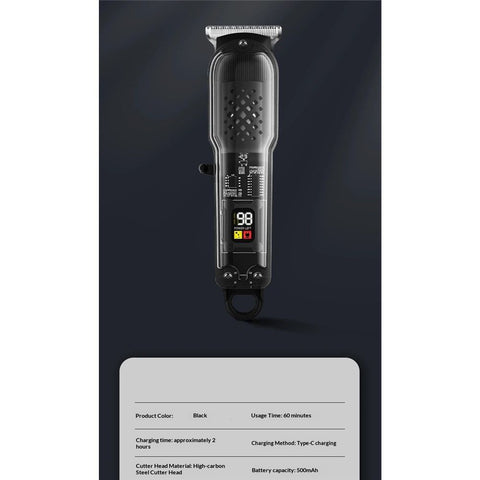 Hair Clippers for Men,Professional Barber Clippers,Cordless&Corded Barber Clippers for Hair Cutting & Grooming Rechargeable Beard Trimmer