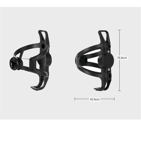 Any Bottle Cage, Bike Water Bottle Holder - Fits Any Bottle, Container, Speaker, Bicycle Bottle Holder for Frame or Handlebar（Does not include tracker）