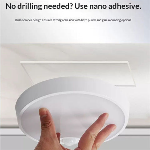 Hard-Wired Motion Sensor Ceiling Lights,  Flush Mount Motion LED Ceiling Lights,  Indoor Ceiling Light for Closet Doorway Stairway Hallway,  Not Battery OperatedRechargeable induction light+remote control