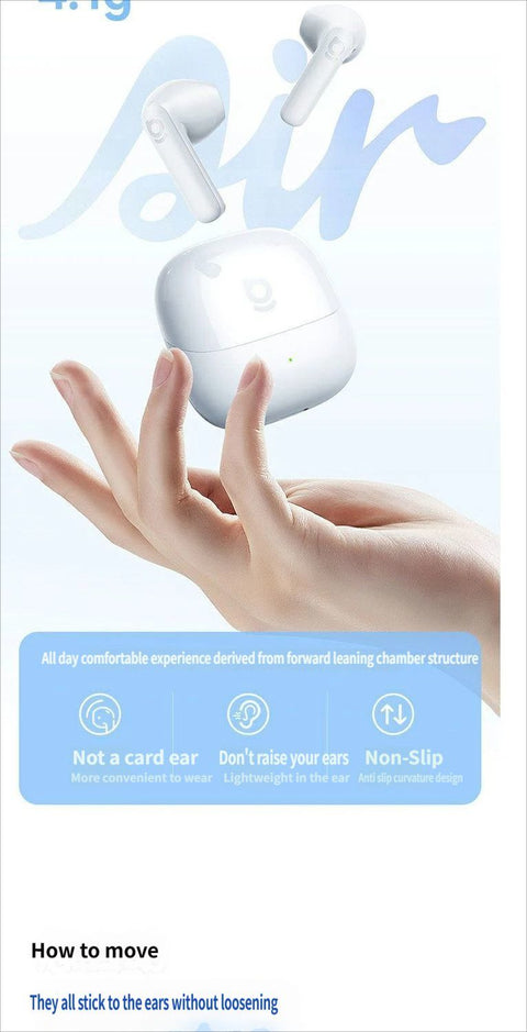 BS1 Bluetooth headset-White