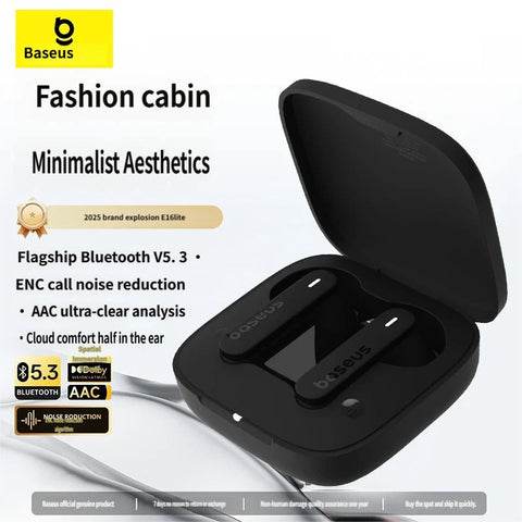 E16 Bluetooth headset-Black