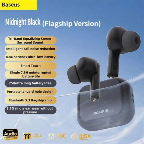 E17 Bluetooth headset-White