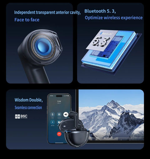 E5x Bluetooth headset-Black