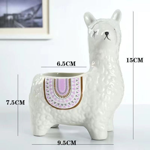 Head-Tilted-Alpaca-Orchid-Ceramic-Planter
