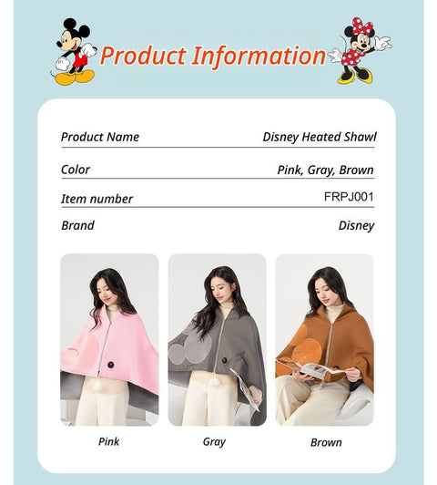 Heating Shawl - Pink