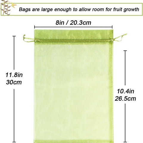 Insect-proofMeshBags,Light Purple,20-Pack