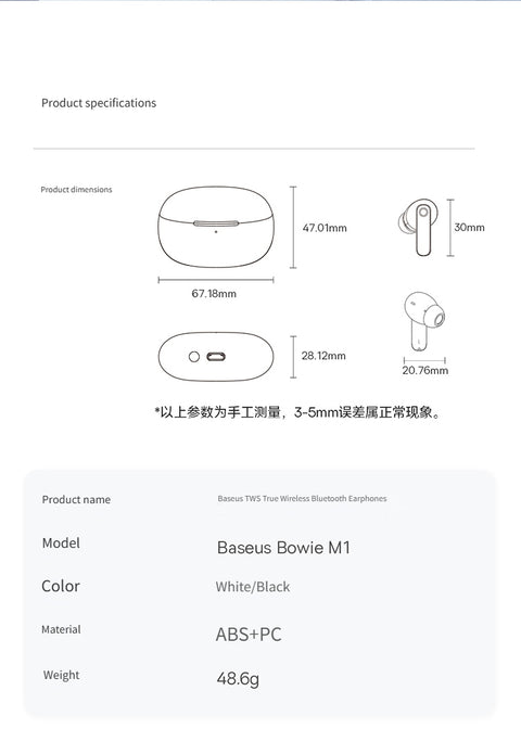 M1 Bluetooth headset-Black