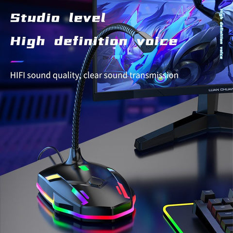 M9 Computer Noise Cancelling Microphone Black