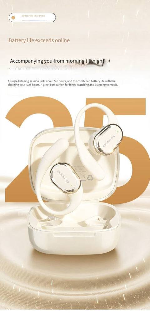 S16 Bluetooth headset-Beige