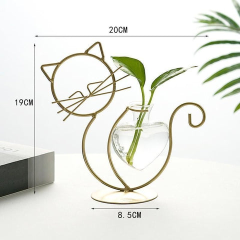 2 Pack Cat Iron Flower Ware 002
