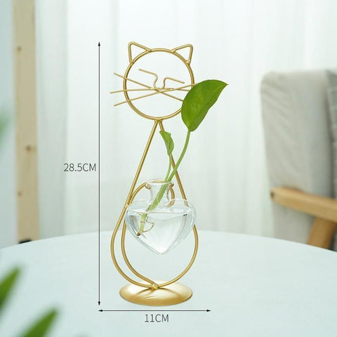 2 Pack Cat Iron Flower Ware 003