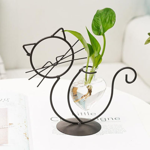 2 Pack Cat Iron Flower Ware 005