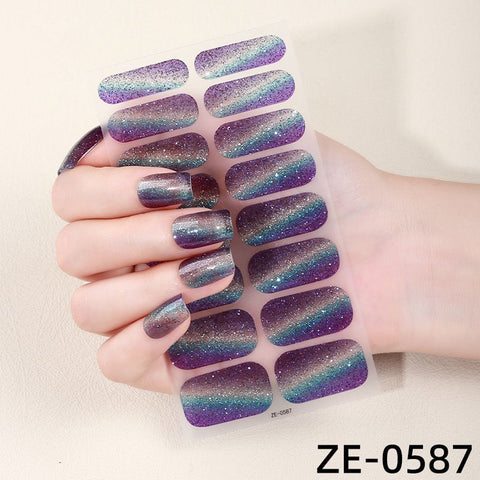 NailPolishFilmNailStickersZE-0586