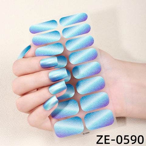 NailPolishFilmNailStickersZE-0589