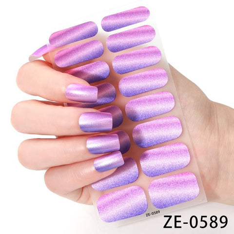 NailPolishFilmNailStickersZE-0591