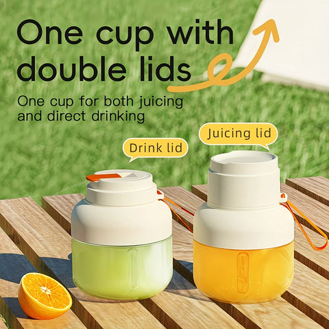 Portable multifunctional large-capacity tumbler, featuring powerful performance for juicing, baby food, and ice crushing. Perfect for home, outdoor, and fitness use, offering fresh and healthy beverages anytime, anywhere.BLUE