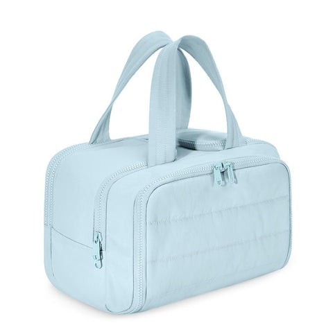 Travel Toiletry & Makeup Bag – Large Capacity Organiser Wash Bag with Compartments(PINK)