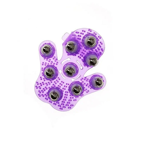 "Palm Nine-Ball Massager" – One Roll Relieves Fatigue, Full Relaxation for Neck, Shoulders, Legs and Feet. Take It Anywhere at Home or Work. A New Essential for Healthy Living.（pink)