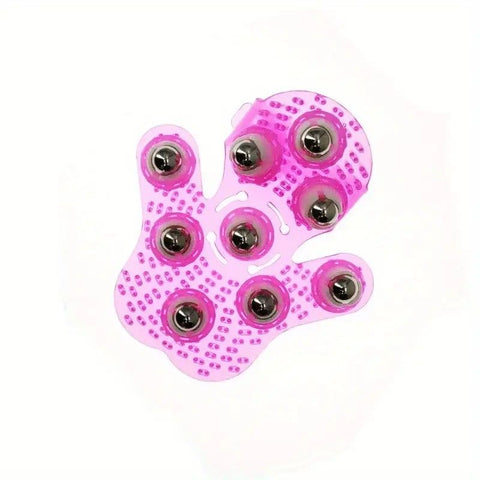 "Palm Nine-Ball Massager" – One Roll Relieves Fatigue, Full Relaxation for Neck, Shoulders, Legs and Feet. Take It Anywhere at Home or Work. A New Essential for Healthy Living.(purple)