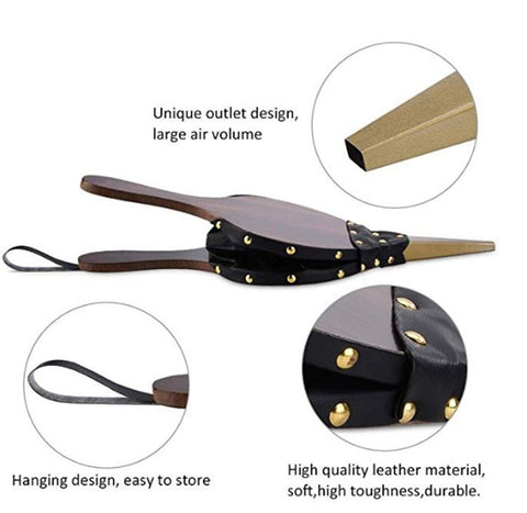 A Winter Must-Have? Vintage Wooden Bellows Become TikTok's New Favorite, Going Viral for Both Fireplace and Camping Use