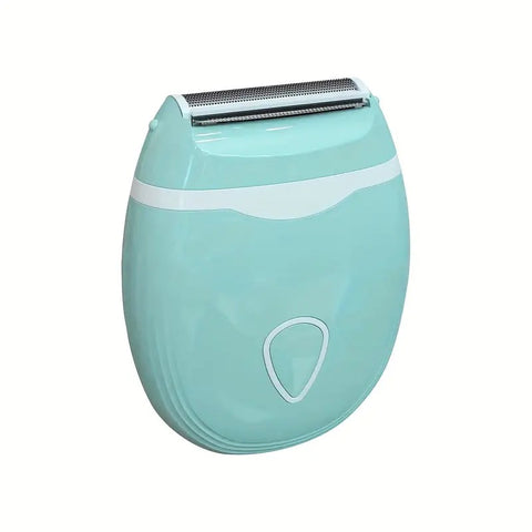 pink Women's Electric Hair Remover, Portable Shaver, suitable for bikini line, legs, and underarms, with detachable blade head.