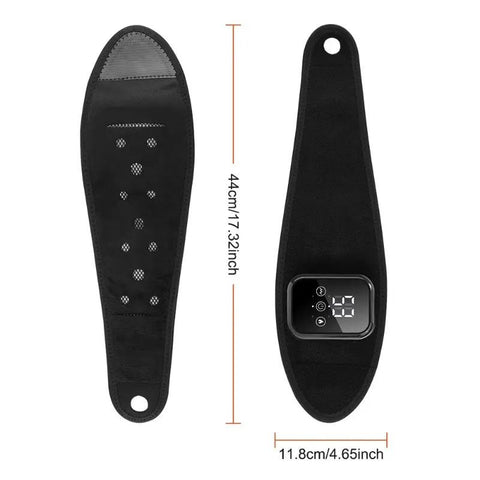 Heated Wrist Massager with Infrared Therapy - 3 Heat & 3 Vibration Levels, Rechargeable, Ergonomic Design