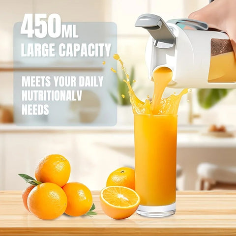 （Green)Portable USB Charging Blender & Juicer - Easy to Clean, Suitable for Fruit and Vegetable Drinks, Smoothies - Capacity Ranging from 10.14 oz to 16.91 oz