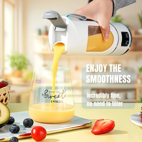 （Green)Portable USB Charging Blender & Juicer - Easy to Clean, Suitable for Fruit and Vegetable Drinks, Smoothies - Capacity Ranging from 10.14 oz to 16.91 oz