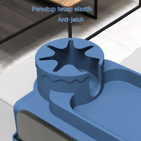 Sofa Cup Holder for Home & Dorm, Armrest Tray Multifunctional Creative Cup Rack, Perfect Thoughtful Holiday Gift for Family.grey