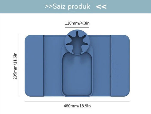 Sofa Cup Holder for Home & Dorm, Armrest Tray Multifunctional Creative Cup Rack, Perfect Thoughtful Holiday Gift for Family.BLUE