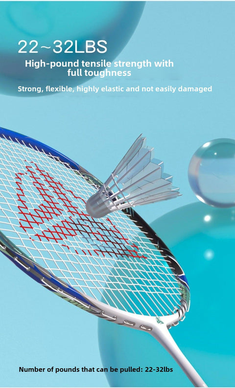 ESPER Explorer V2 Susanoo 7U Ultra-Light Badminton Racket 30T/40T High-Elastic Carbon Fiber with Grip and Gift Box Suitable for Beginners and Advanced Players.(GREEN)