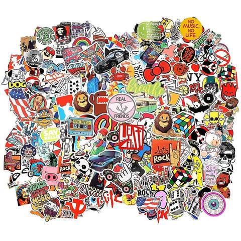 Cool Random Stickers Pack 100 pcs Laptop Stickers Bomb_max