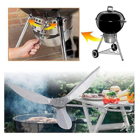 Weber 22-inch One-Touch Ash Cleaning System, Fits Master-Touch/Performer/Original Series Grills (FMY) Silver