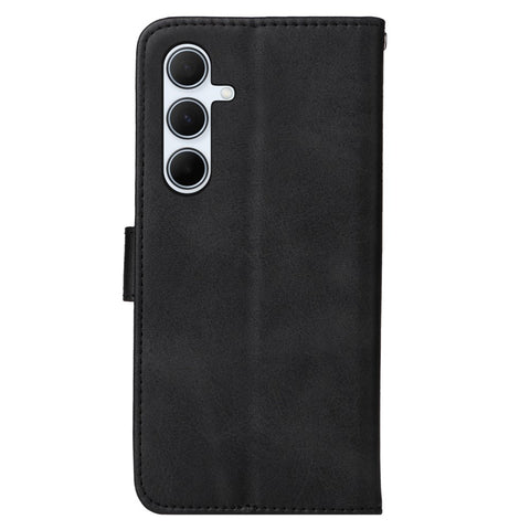 PU Leather Wallet Case Compatible with Samsung A56 5G - More Colors Available Black Black