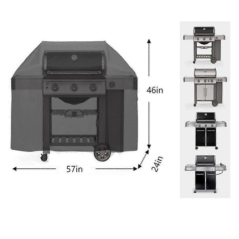 Grill Cover Compatible with Weber Genesis II/300 Series - 145cm Waterproof