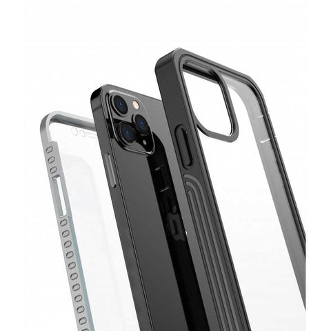 iPhone 12 Full Coverage Premium 3D Case ThreeSixty Transparent Transparent