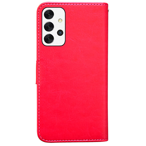 Samsung Galaxy A32 5G - Leather Case / Protection Black_max Black
