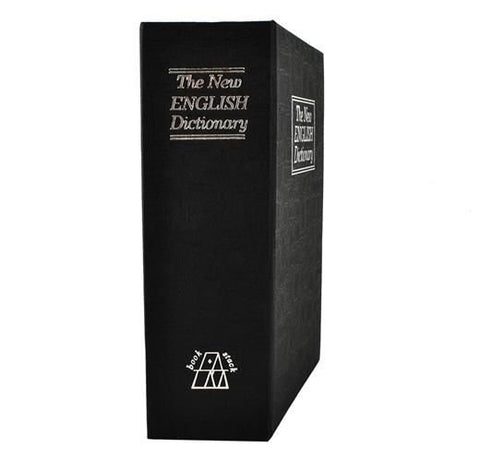 Hidden safe | Book safe with lock black black_max black