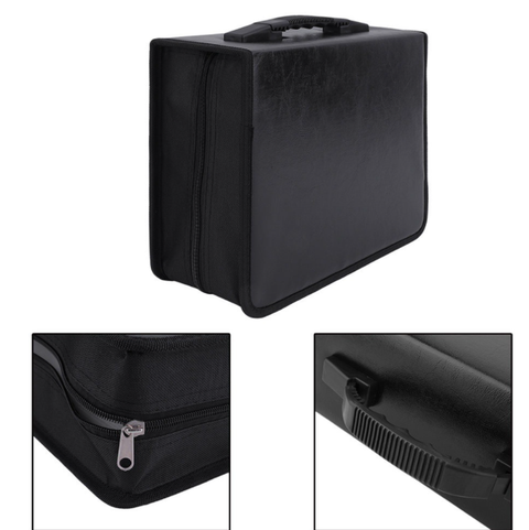 400pcs PU Leather CD Case, DVD Storage Bag, High Quality